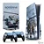 Skin PS5 Slim Adesiva God Of War Ragnarok II - Imagem 1