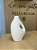 VASO MINIMALISTA COM ALCA EM CERAMICA OFF WHITE 23CM 1UN - Imagem 1