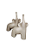DUPLA ELEFANTE AFRICANO MARROM - Imagem 2