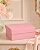 CAIXA RIGIDA SAPATO ROSA 12X30X22CM 1UN - Imagem 1