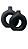 VASO DUPLA DE DONUTS PRETO - Imagem 2