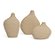 KIT MINI VASO EM CERAMICA 3PCS - Imagem 2