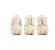 KIT ESCULTURA OURICO EM CIMENTO 3PCS - Imagem 2
