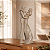 ESCULTURA DECORATIVA POLIRESINA CASAL OFFWHITE 28X10.7X8.5cm 1UN - Imagem 1