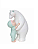 ESCULTURA DECOR POLIRESINA URSO 21,2X16X9,5cm 1UN - Imagem 2