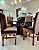 CONJUNTO DE JANTAR MARK 160X090 BLACK - 6 CADEIRAS TABACO MARROM MODELO 18 - Imagem 3