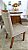 CONJUNTO DE JANTAR SIGMA 130X130 OFF WHITE - 6 CADEIRAS CANELA CREME MODELO 27 - Imagem 5
