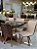 CONJUNTO DE JANTAR EVORA 160X090 BLACK - 6 CADEIRAS EVORA GIRATÓRIAS - Imagem 3