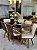 CONJUNTO DE JANTAR EVORA 160X090 BLACK - 6 CADEIRAS EVORA GIRATÓRIAS - Imagem 11