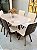 CONJUNTO DE JANTAR EVORA 160X090 OFF WHITE - 6 CADEIRAS GIRATÓRIAS - Imagem 9