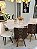 CONJUNTO DE JANTAR EVORA 160X090 OFF WHITE - 6 CADEIRAS GIRATÓRIAS - Imagem 11