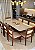 CONJUNTO MESA MARK 180X090 + 8 CADEIRAS MARIE - Imagem 5