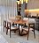CONJUNTO MESA SOFIA 160X110 + 6 CADEIRAS BETINA BOUCLE - Imagem 2