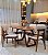 CONJUNTO MESA SOFIA 160X110 + 6 CADEIRAS BETINA BOUCLE - Imagem 3