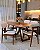 CONJUNTO MESA SOFIA 160X110 + 6 CADEIRAS BETINA BOUCLE - Imagem 14