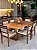 CONJUNTO MESA SOFIA 160X110 + 6 CADEIRAS LIZ - Imagem 1