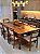 CONJUNTO MESA ISADORA 220X120 + 8 CADEIRAS LIZ - Imagem 1