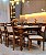 CONJUNTO MESA ISADORA 220X120 + 8 CADEIRAS LIZ - Imagem 9