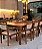 CONJUNTO MESA ISADORA 220X120 + 8 CADEIRAS LIZ - Imagem 16