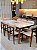 CONJUNTO MESA ELISA 180X090 + 8 CADEIRAS BETINA - Imagem 5