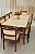 CONJUNTO MESA ELISA 180X090 + 8 CADEIRAS MARIE - Imagem 4