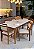 CONJUNTO MESA ELISA 180X090 + 6 CADEIRAS LIZ - Imagem 4