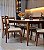 CONJUNTO MESA ELISA 180X090 + 6 CADEIRAS LIZ - Imagem 6