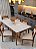 CONJUNTO MESA ELISA 180X090 + 6 CADEIRAS LIZ - Imagem 7