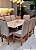 CONJUNTO MESA MARK 180X090 + 8 CADEIRAS MARK MODELO 18 CINZA - Imagem 10