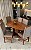 CONJUNTO MESA ORGANICA 180X100 + 6 CADEIRAS MARK MODELO 19 CINZA - Imagem 4