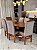 CONJUNTO MESA ORGANICA 180X100 + 6 CADEIRAS MARK MODELO 19 CINZA - Imagem 6