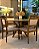 CONJUNTO MESA CECILIA 1,35M REDONDA + 4 CADEIRAS MARIE LINHO CREME - Imagem 10