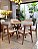 CONJUNTO MESA CECILIA 1,35M REDONDA + 6 CADEIRAS BETINA BOUCLE CREME - Imagem 6
