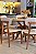CONJUNTO MESA CECILIA 1,35M REDONDA + 6 CADEIRAS BETINA BOUCLE CREME - Imagem 18
