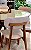 CONJUNTO MESA CECILIA 1,35M REDONDA + 6 CADEIRAS BETINA BOUCLE CREME - Imagem 17