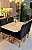 CONJUNTO DE JANTAR MARK 120X090 OFF WHITE- 4 CADEIRAS CANELA PRETA MODELO 19 - Imagem 1