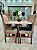 MESA AVULSA 120X090 TABACO VIDRO OFF WHITE - Imagem 5