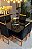 MESA MARK AVULSA 130x130 CANELA VIDRO PRETO - Imagem 6