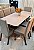 MESA MARK AVULSA 180x090 CANELA VIDRO OFF WHITE - Imagem 6