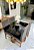 CONJUNTO MESA MARK 120X090 + 4 CADEIRAS MARK MODELO 19 - TECIDO GRAFITE - Imagem 4