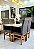 CONJUNTO MESA MARK OFF WHITE 120X090 + 4 CADEIRAS MARK MODELO 19 - TECIDO GRAFITE - Imagem 7