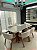 CONJUNTO MESA MARK 180X090 + 6 CADEIRAS POLTRONA AGATHA - Imagem 3
