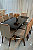 CONJUNTO MESA MARK 180X090 BLACK + 8 CADEIRAS SIGMA - Imagem 2