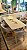 CONJUNTO MESA MARK 180X090 + 6 CADEIRAS POLTRONA AGATHA CINZA - Imagem 4