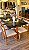 Conjunto Mesa Retangular Mark 120x090 + 4 cadeiras Liz - Imagem 2