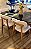 Conjunto Mesa Mark 160x090 + 6 cadeiras Betina - Imagem 5