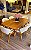 Conjunto Mesa Sofia 180x110 + 6 cadeiras Agatha - Imagem 2