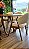 Conjunto Mesa Sofia 180x110 + 6 cadeiras Agatha - Imagem 6