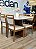 Conjunto Mesa Retangular Mark 120x090 + 4 cadeiras Marie - Imagem 13