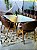 Conjunto de Jantar Sofia 180x110 + 6 Cadeiras Agatha | Tecido Courissimo - Imagem 5